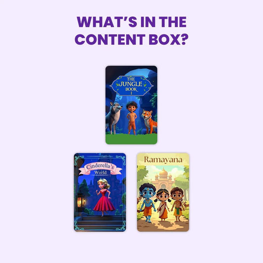 Whats in Royal Zippy Audio Set - 3 story cards