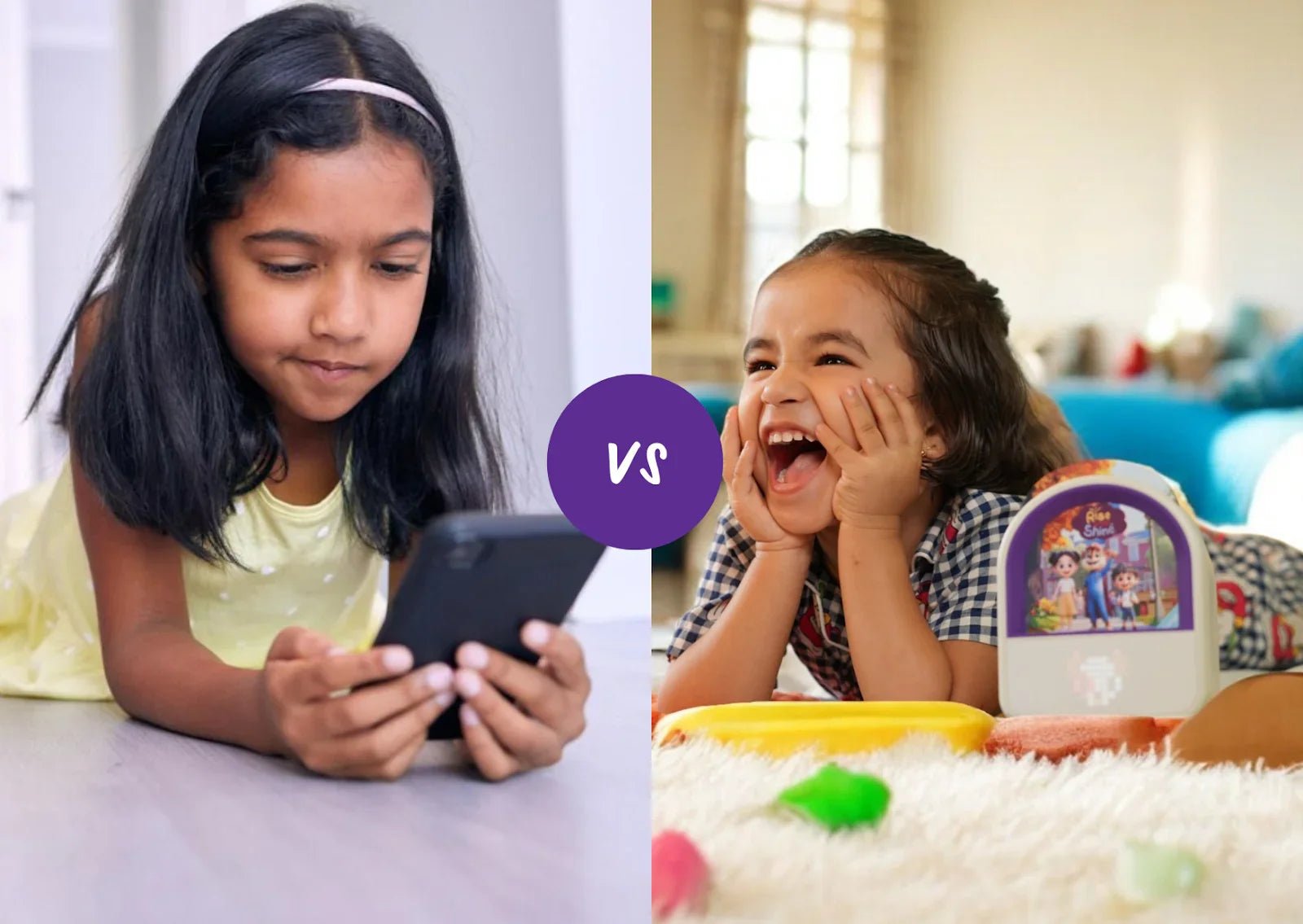 Screen-Free vs Screen Time for Kids | Zippy Learning