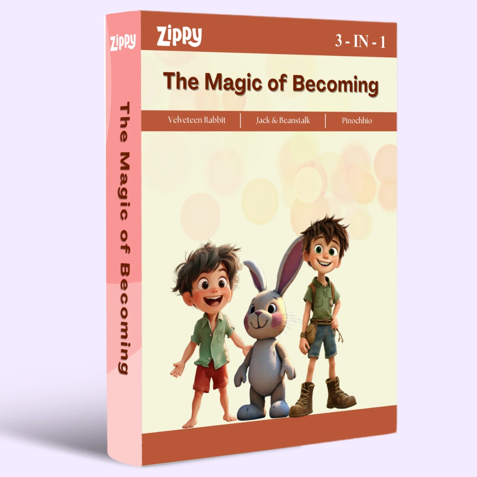Bundle of Zippy audio stories named The magic of Becoming with 3 stories